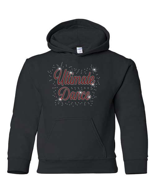 Ultimate Dance On The Move Unisex Hooded Sweatshirt Youth/Adult Sizes Scatter Design