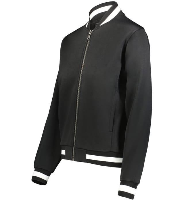 Cadet Collar Full Zip Jacket | Twirl