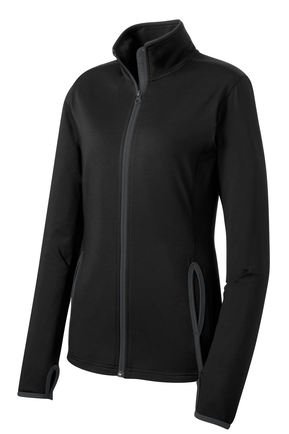 Ladies Contrast Trim Full-Zip Jacket | Twirl