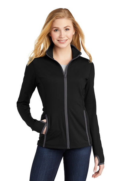 Ladies Contrast Trim Full-Zip Jacket | Twirl