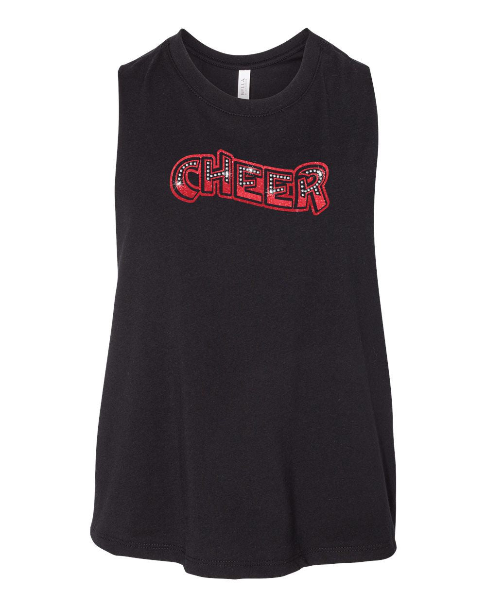 Ladies Crop Tank Top  | Cheer