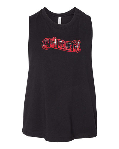 Ladies Crop Tank Top  | Cheer