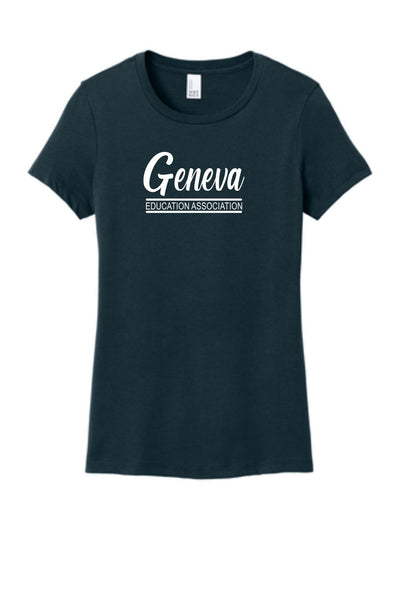 GEA Ladies Crewneck T-Shirt All Imprint Choices