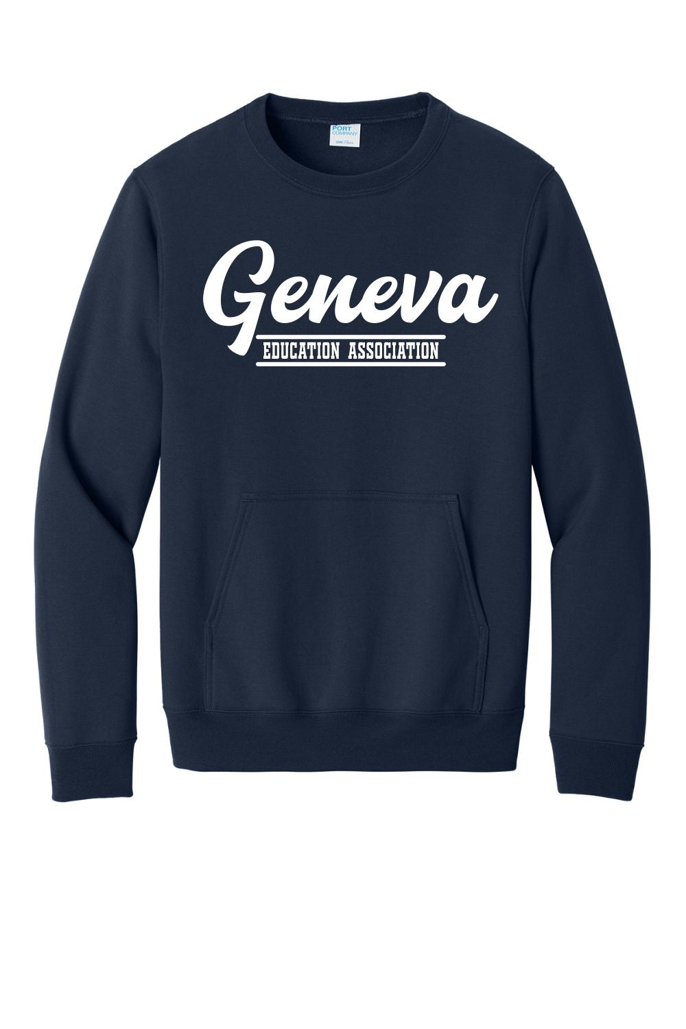 GEA Unisex Crewneck Sweatshirt With Front Pouch All Imprints Available