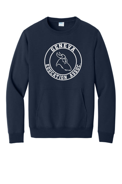 GEA Unisex Crewneck Sweatshirt With Front Pouch All Imprints Available