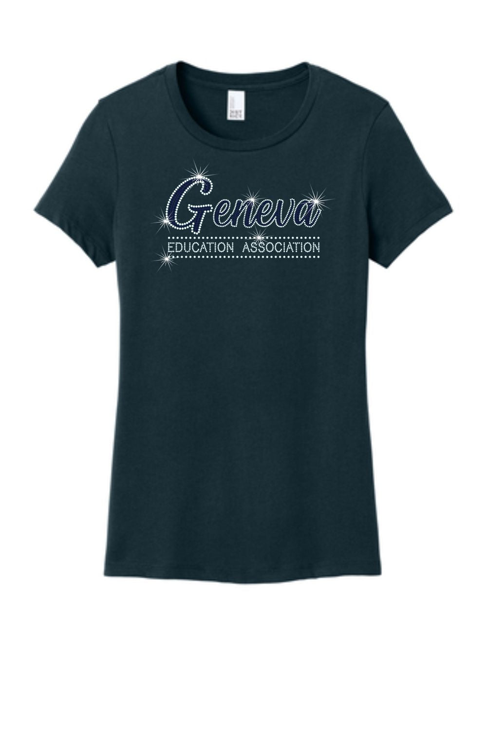 GEA Ladies Crewneck T-Shirt All Imprint Choices