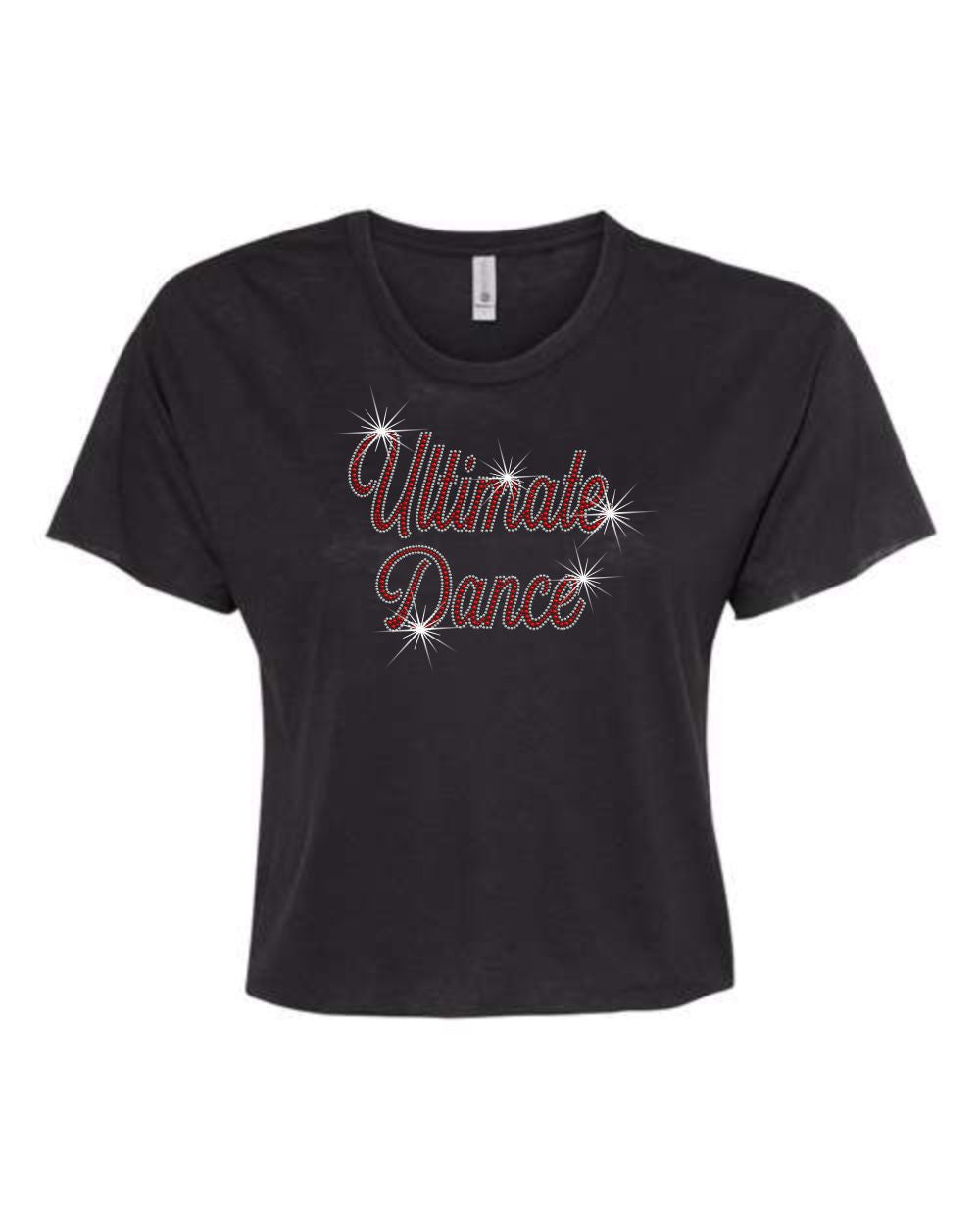 Ultimate Dance Ladies Short Sleeve Crop Top