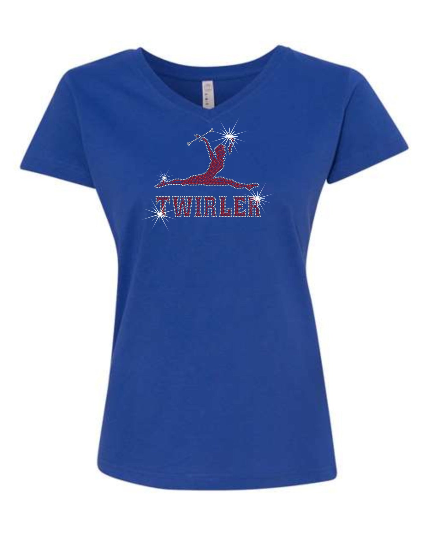 Ladies V-Neck T-Shirt | Twirl