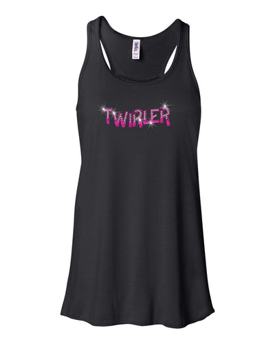 Ladies and Girls Flowy Racerback Tank | Twirl