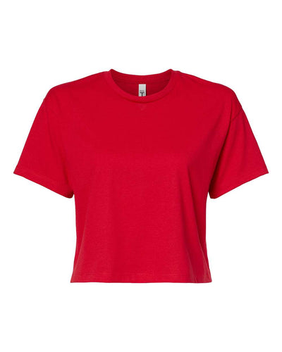 Short Sleeve Solid Crop T-Shirt | Cheer