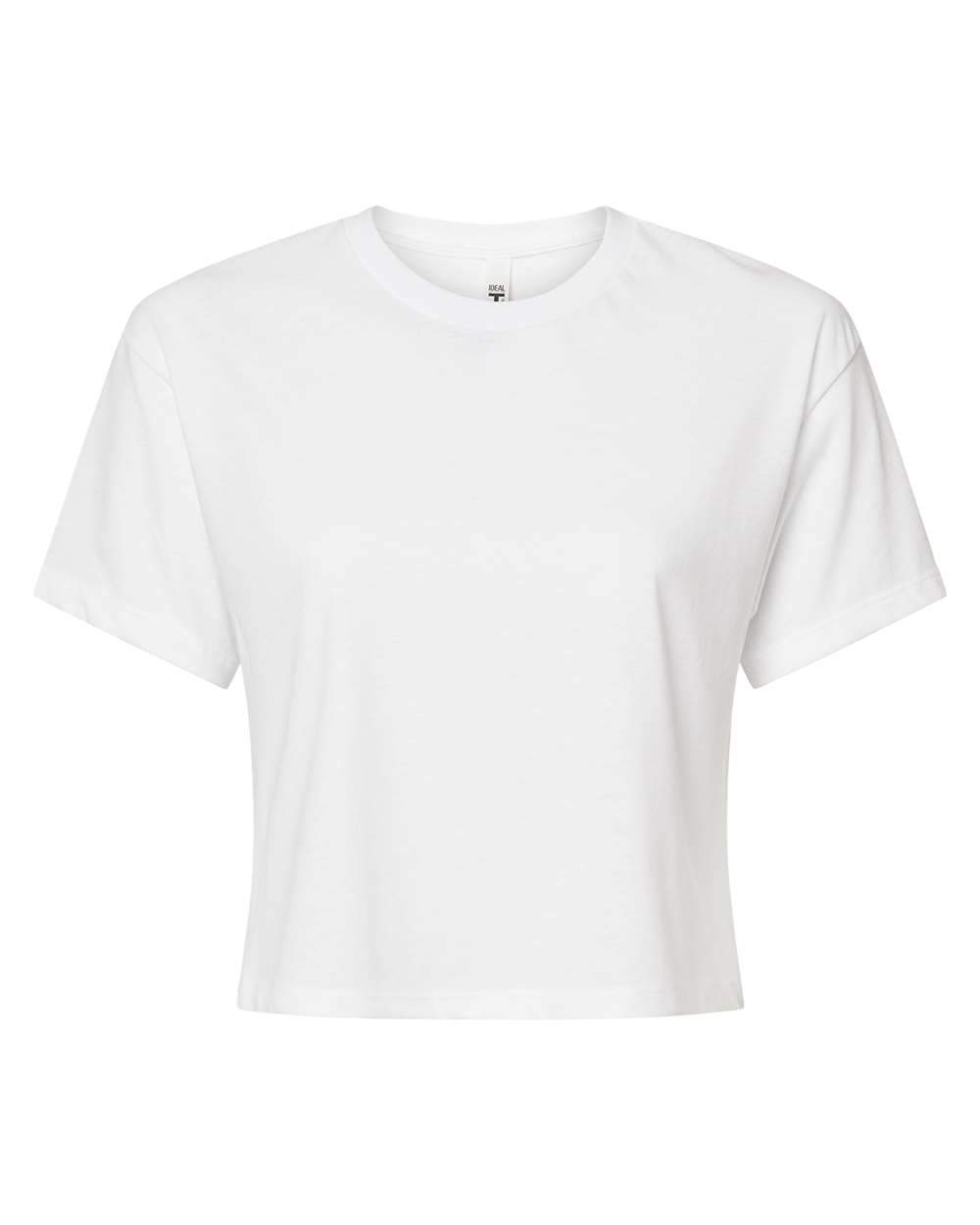 Short Sleeve Solid Crop T-Shirt | Twirl