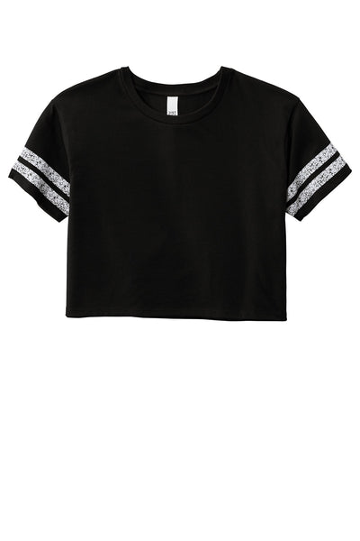 Crop Short Sleeve Jersey T-Shirt | Twirl