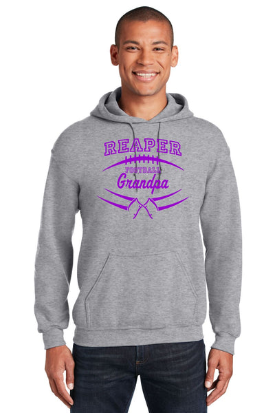 Reaper Football Hooded Sweatshirt with Editable Text