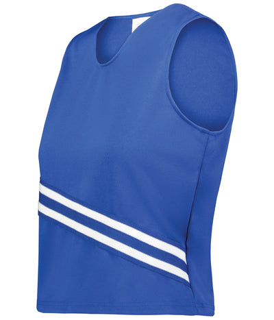 Girls Solid Cheer Shell
